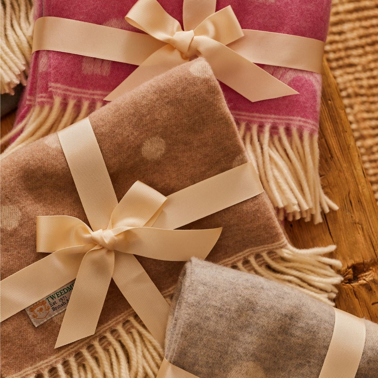 Merino Baby Blanket - Spot