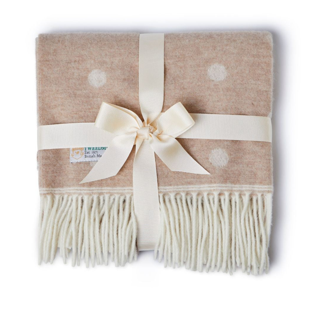 Merino Baby Blanket - Spot